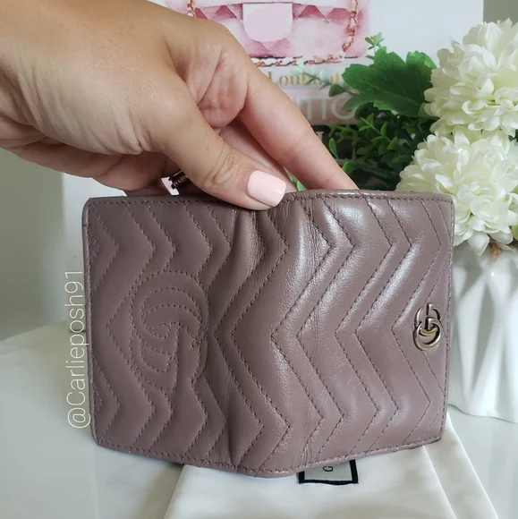 Authentic Pre-owned Gucci Marmont Compact Wallet - Picture 6 of 15